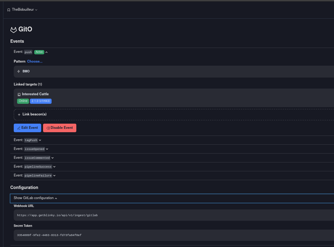Intégration Gitlab