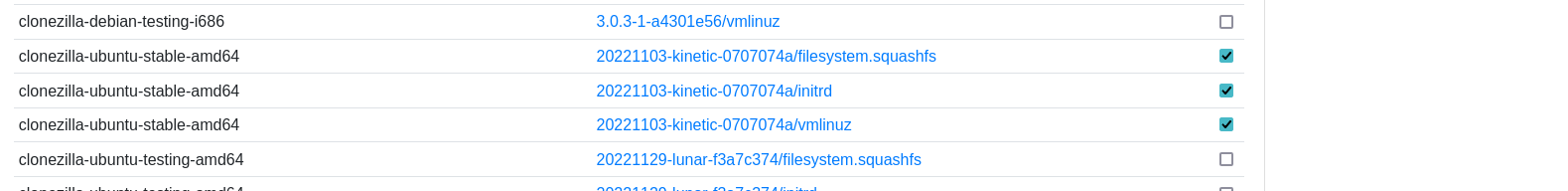 Local Assets pour clonezilla-ubuntu